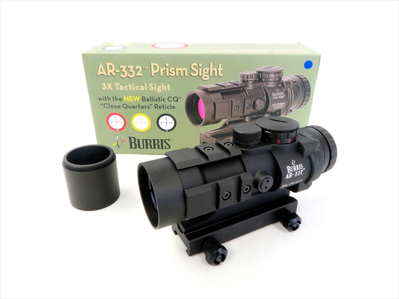 BURRIS AR-332タイプ ３Xプリズムサイト｜トイガン、ドットサイト 