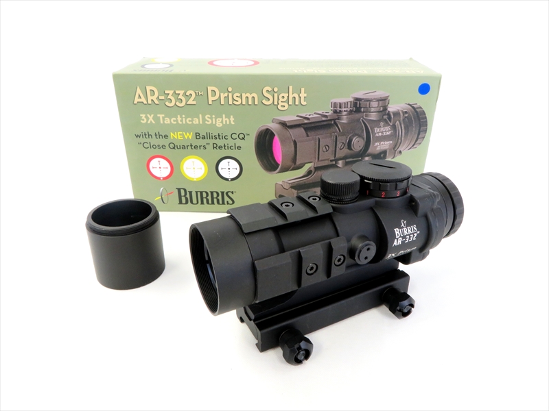 burris 3x Illumination prism scope - ミリタリー