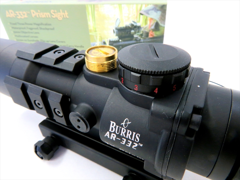burris 3x Illumination prism scope